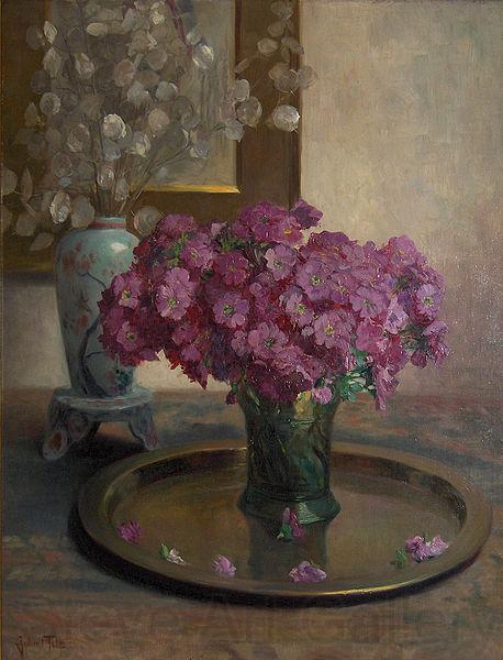 Georges Jansoone Still life with flowers Spain oil painting art